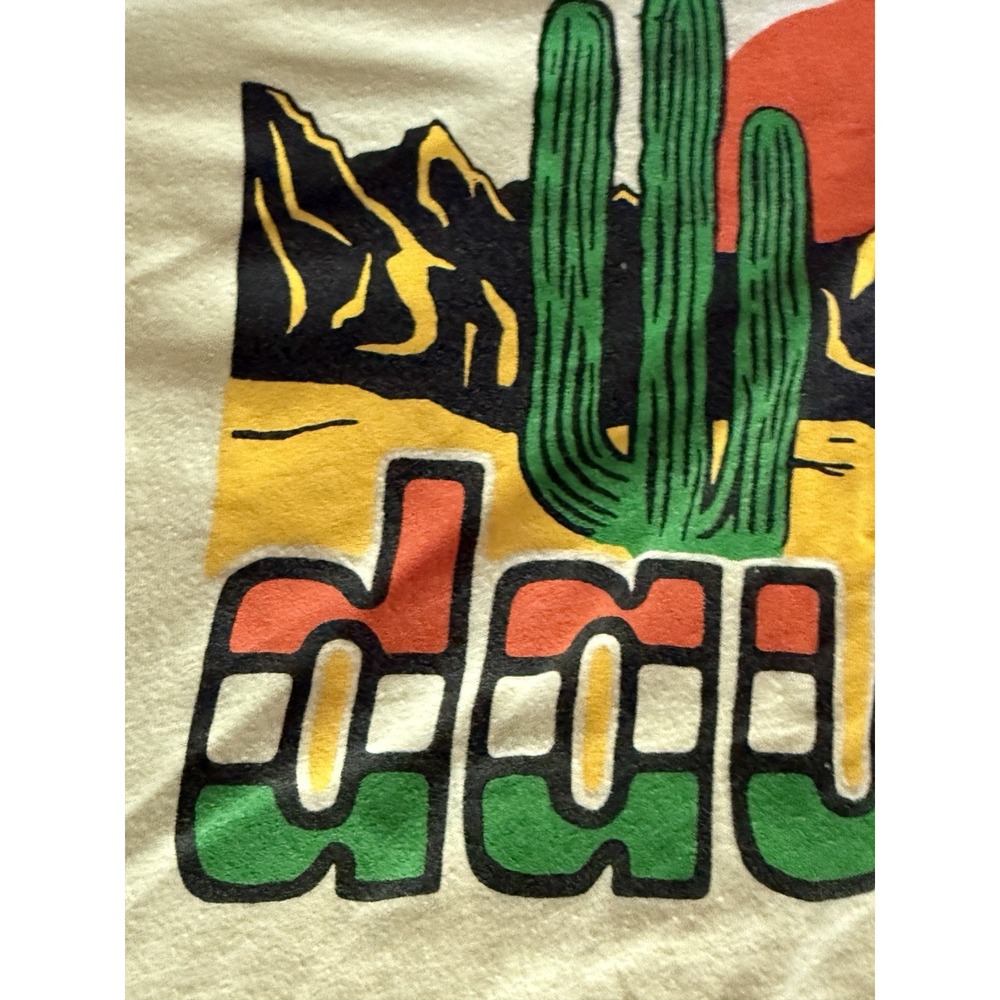 2019 Dawes Band Tour Shirt Cactus Sun Passwords Concert Graphic Tee M - Picture 2 of 8